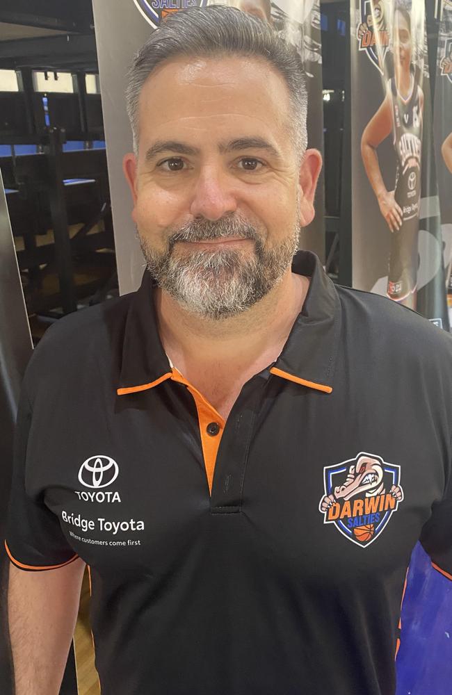 Darwin Salties announce Matt Nason as the club's inaugural full-time general manager before he left at the end of the 2024 season. Picture: Contributed.