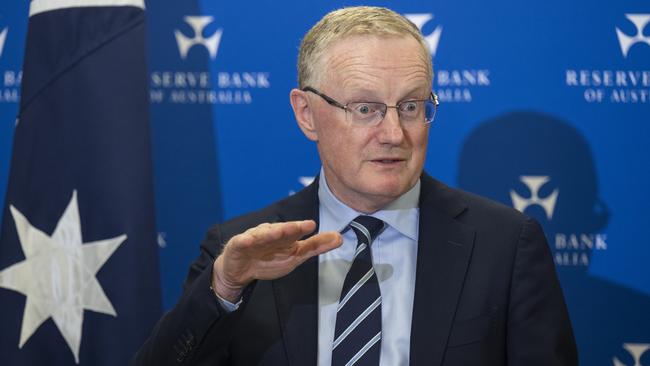 RBA Governor Philip Lowe has implied sacrifices would need to be made for community wellbeing, writes Tom Dusevic. Picture: Getty Images