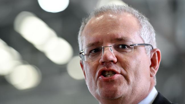 Federal Treasurer and former Immigration Minister Scott Morrison dismissed Abbott’s comments. (Pic: Joel Carrett)