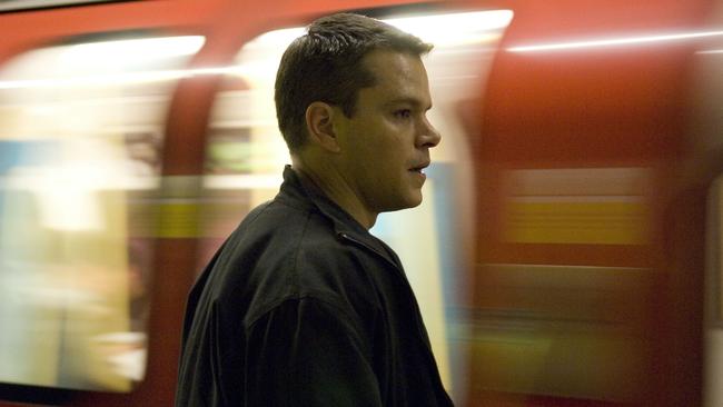 Hit franchise ... Matt Damon played trained assassin Jason Bourne in three films that grossed $1 billion worldwide at the box office. Picture: Universal