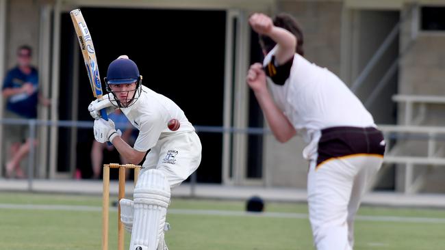 Iona College batsman Cormaic Jones. Picture, John Gass