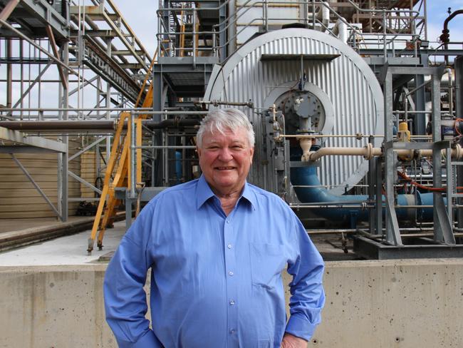 Federal Member for Flynn Ken O'Dowd at Southern Oil's Yarwun oil recycling plant on June 28,2020. Picture: Rodney Stevens