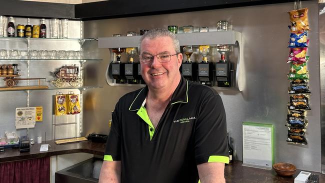 Trevor Forsyth has been behind the jump at The Royal Mail Hotel for the past 12 years.