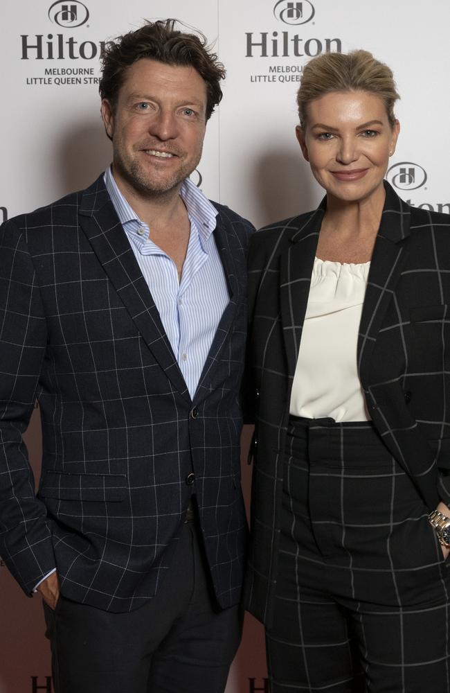 Trent Miller and Rebecca Maddern. Picture: Fiona Hamilton Photography