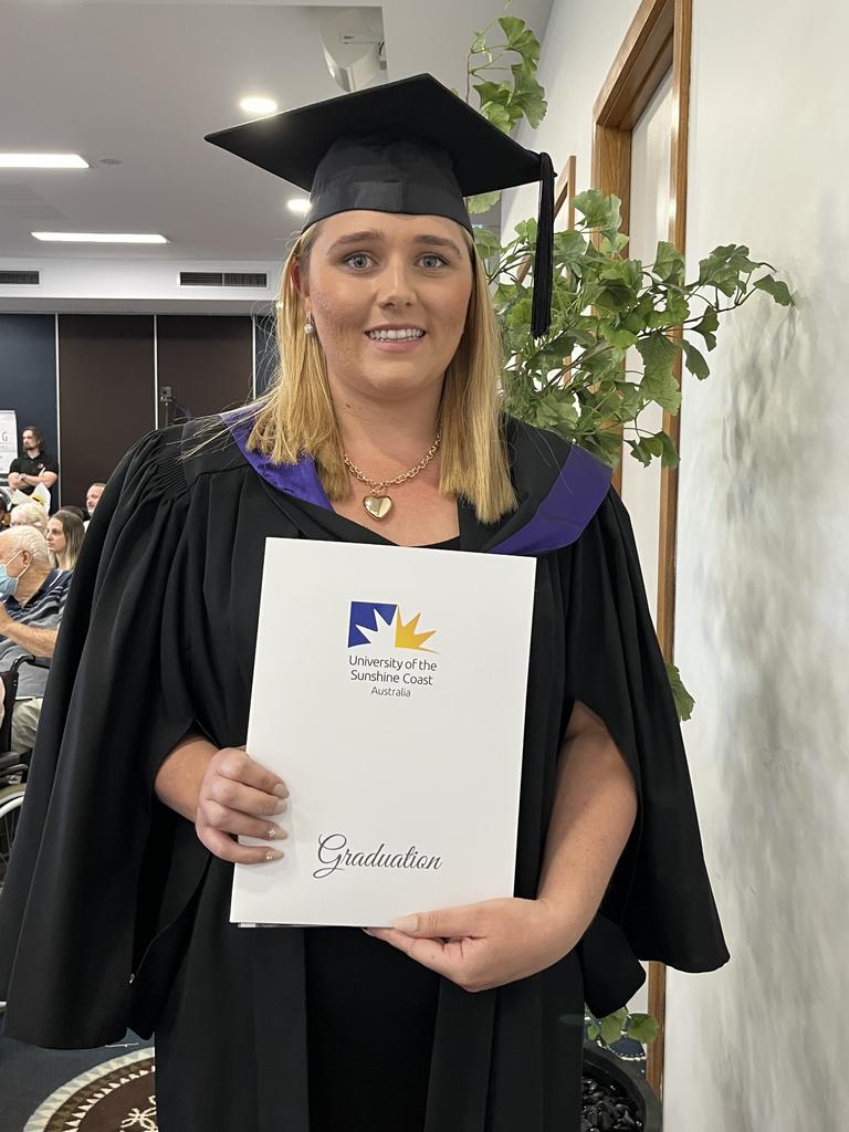 Vanessa Withington graduated with a Diploma in Science and Technology.