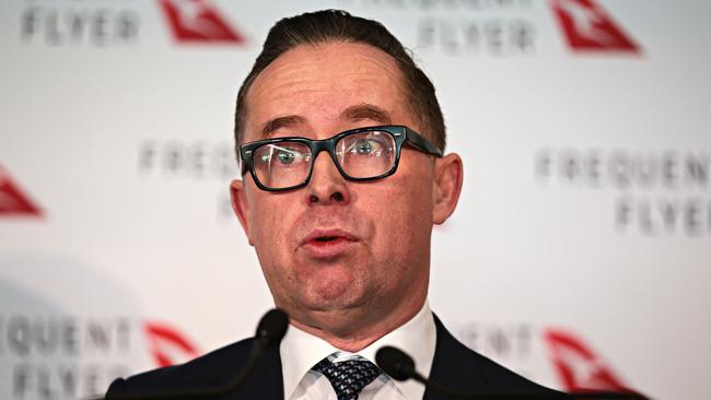 Qantas chief executive Alan Joyce has been named as Australia’s highest-paid CEO. Picture: Adam Yip