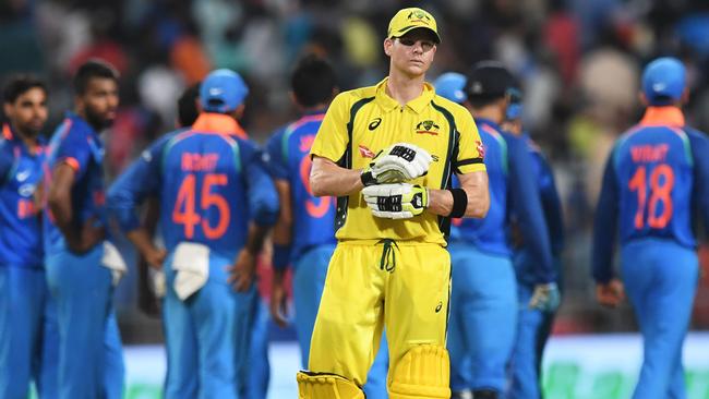 Steve Smith had a tough tour of India in 2017.