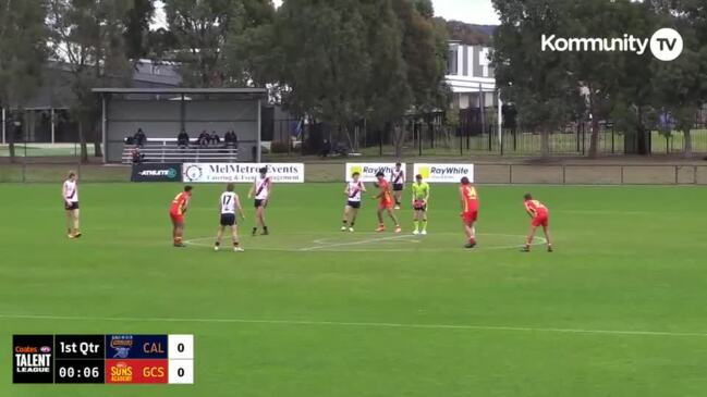 Replay: Calder Cannons v Gold Coast Suns - AFL Coates Talent League Round 8 (Boys)