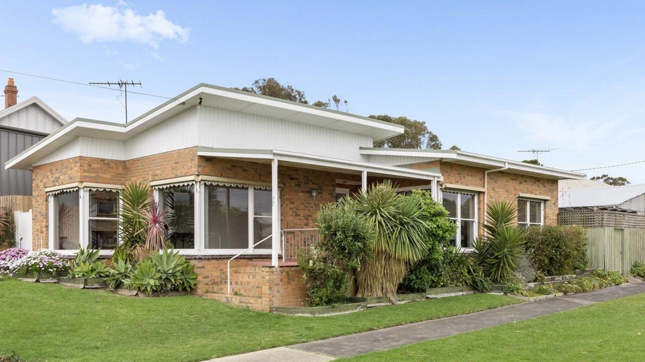 It's been 27 years since the three-bedroom house at 77 King St, Queenscliff, was last traded. The home with water views is now on the market with $2.8m price hopes.