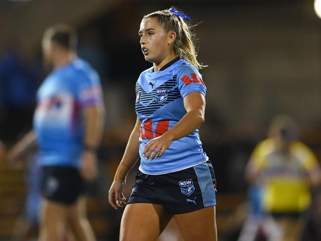 Evie McGrath will again line up for the NSW U19s. Picture: NRL Photos/Gregg Porteous