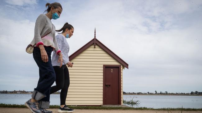 A surge in cases in the Ballarat area prompted the state to enforce new restrictions in the region. Picture: Getty Images