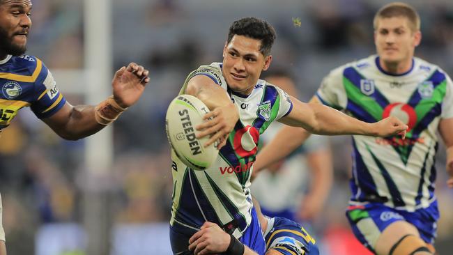 Roger Tuivasa-Sheck was denied a matchwinning try assist. Picture: Getty Images