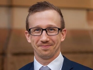 Daniel French leads the Department of Education's working group on artificial intelligence. Picture: Supplied