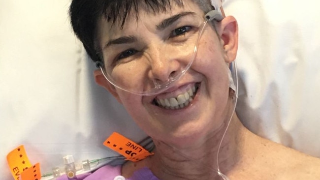 After a lifetime of working in the music industry, Catherine Mundy is now devastatingly losing her hearing as doctor’s fight to remove a huge brain tumour and save her life. Picture: Supplied