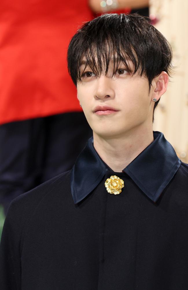 Bang Chan of Stray Kids attends The 2024 Met Gala. Picture: Getty Images