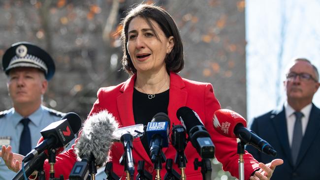 NSW Premier Gladys Berejiklian says outdoor and home gatherings will be able to host more people as well. Picture: AAP