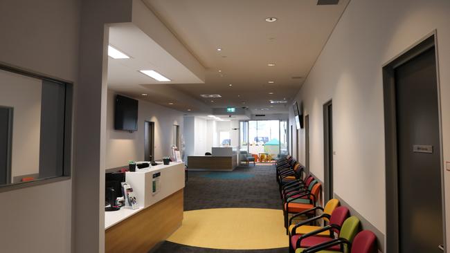 The reception room at Health Hub Doctors Morayfield's dedicated respiratory centre.