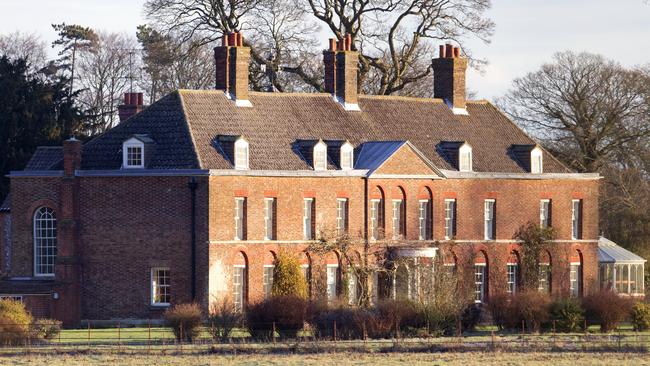 Plush digs ... Anmer Hall is William and Kate’s private country residence.