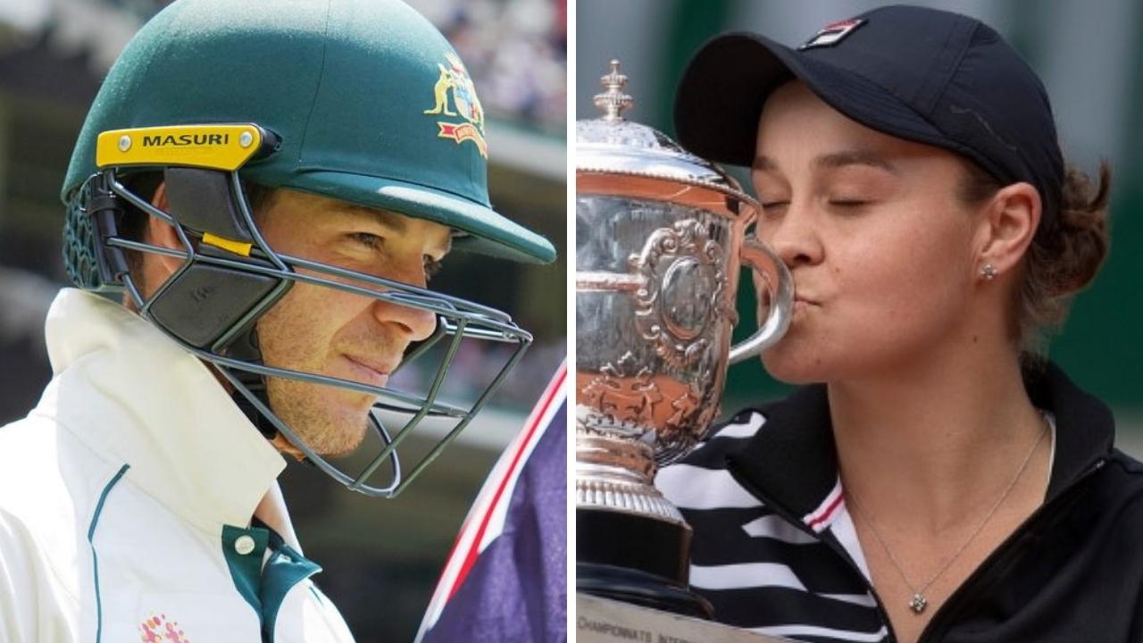 Tim Paine or Ash Barty: who is the more powerful Aussie sports star?