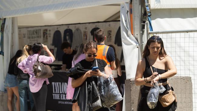 The MCG is holding Taylor Swift presale merchandise. Picture: NCA Newswire / Nicki Connolly