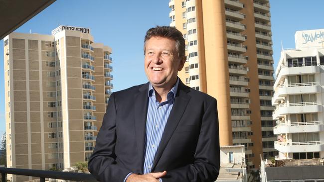 Real Estate agent Andrew Bell, in Surfers Paradise, for Think Tank Column. Pic Jono Searle.