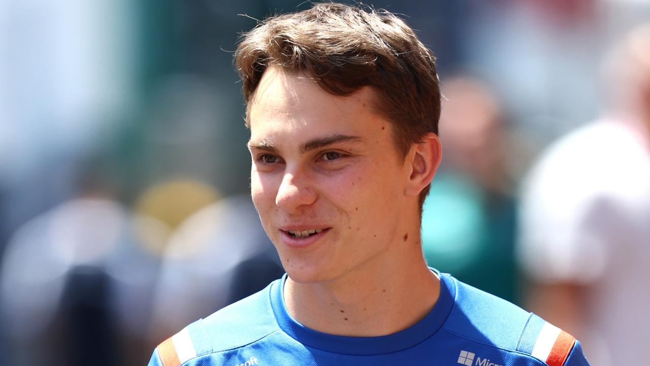 BARCELONA, SPAIN - MAY 19: Oscar Piastri of Australia, Alpine F1 Reserve Driver walks in the Paddock during previews ahead of the F1 Grand Prix of Spain at Circuit de Barcelona-Catalunya on May 19, 2022 in Barcelona, Spain. (Photo by Lars Baron/Getty Images)