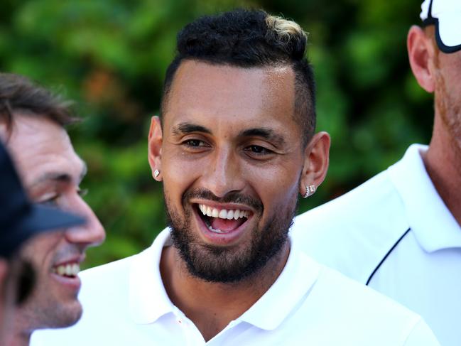 Nick Kyrgios has a track record of drinking alcohol before major tennis events.