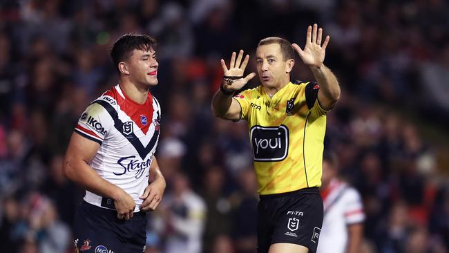 NRL referees insist they won’t strike ahead of the season return. Picture: Getty