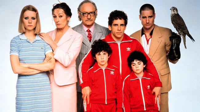 In The Royal Tenenbaums with, from left: Gwyneth Paltrow, Anjelica Huston, Jonah Meyerson, Ben Stiller, Grant Rosemeyer and Luke Wilson. Picture: Alamy