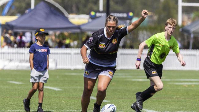 U17s girls Koori Knockout grand final, Northern United Dirawongs vs Minda Sisters. Picture: Andrea Francolini