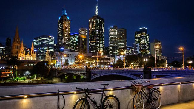 Melbourne’s status as the world’s most liveable city  Picture: Mark Stewart