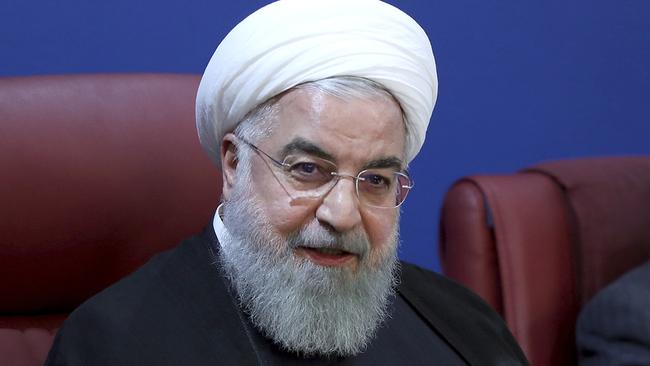 Iran President Hassan Rouhani. Picture: (Iranian Presidency Office via AP.