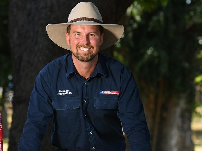 Katter's candidate Reuben Richardson. Picture: Shae Beplate.