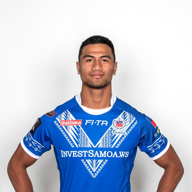 Ronaldo Mulitalo represented Samoa in 2019. Picture: NRL Photos
