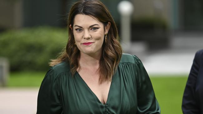 Greens Senator Sarah Hanson-Young. Picture: NCA NewsWire / Martin Ollman