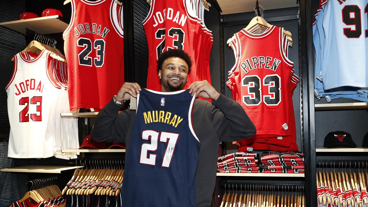 l Murray attends the opening of the Melbourne NBA Store (Photo by Darrian Traynor/Getty Images)