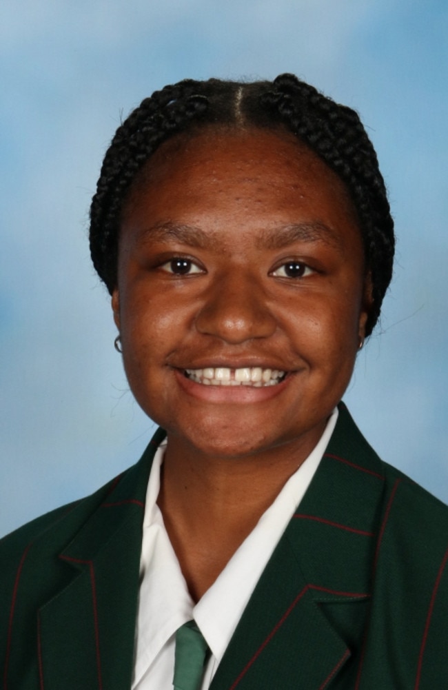 Conila Kuk, MacGregor State High School, sport captain.