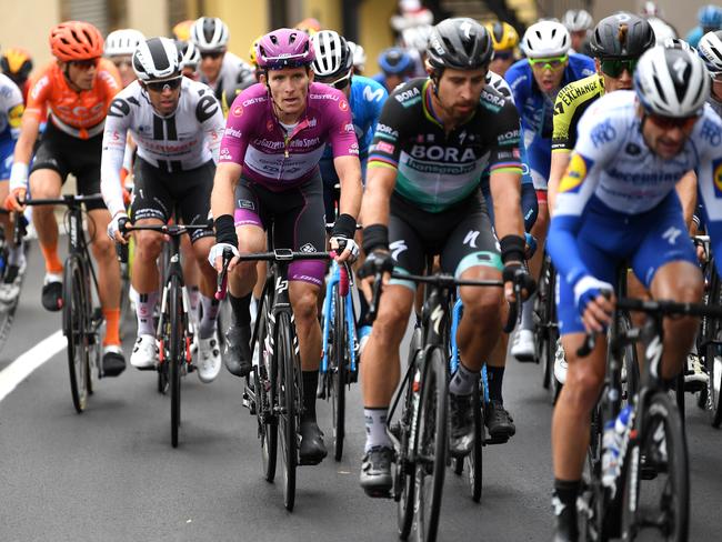 Michael Matthews of Australia and Team Sunweb during Stage 9 a 207km stage from San Salvo to Roccaraso. Picture: Getty Images.