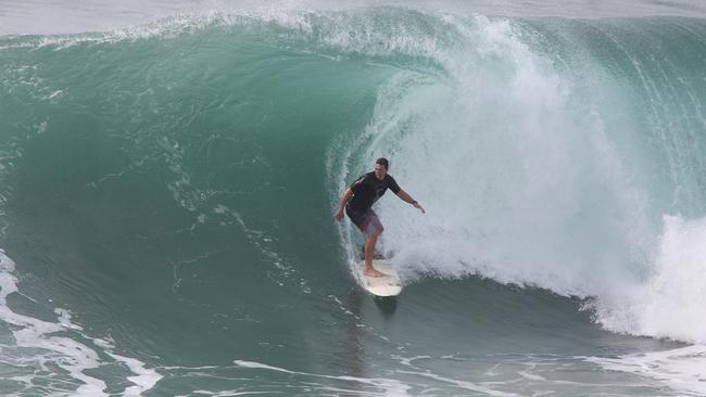 The Coast has had pounding surf for the past few days. Pic Mike Batterham