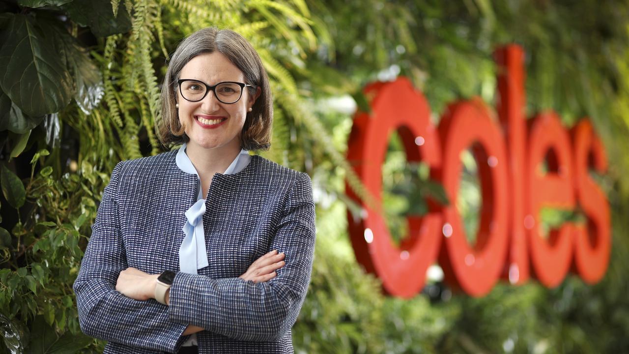 New Coles boss Leah Weckert and Woolworths boss Brad Banducci will both appear next week. Picture: Supplied.