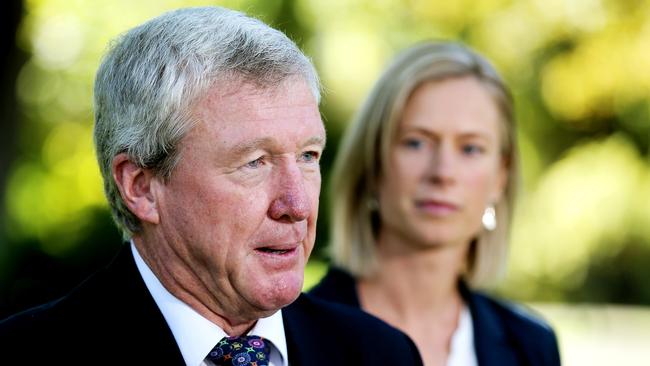 In 2017, Bryan Green resigned from politics and Rebecca White took over as Tasmanian Labor Leader. Picture: Richard Jupe.