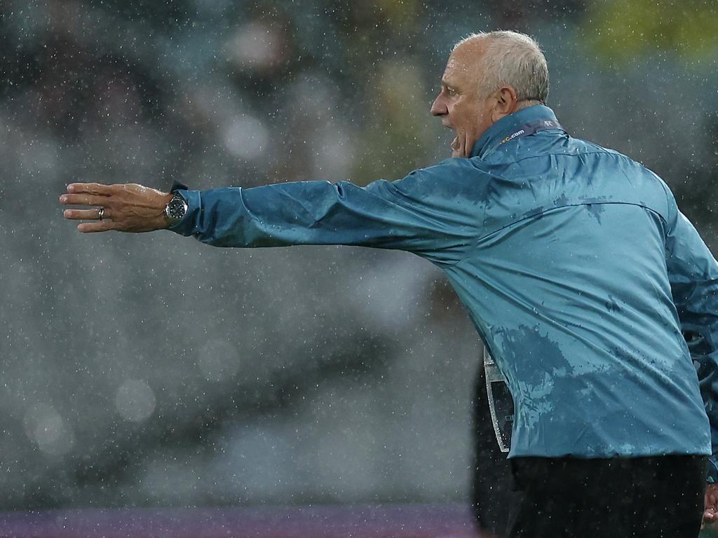 Socceroos coach Graham Arnold is under pressure to retain his job. Picture: Cameron Spencer/Getty Images