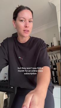 Young Aussie asks why people are happy to spend money on Netflix but not personal trainers