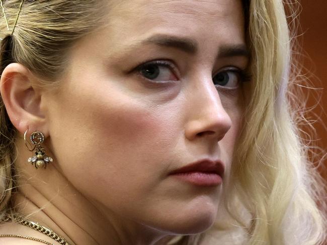 US actress Amber Heard has granted her first TV interview following the verdict in the defamation case filed against her by Johnny Depp. Picture: Evelyn Hockstein/ AFP.