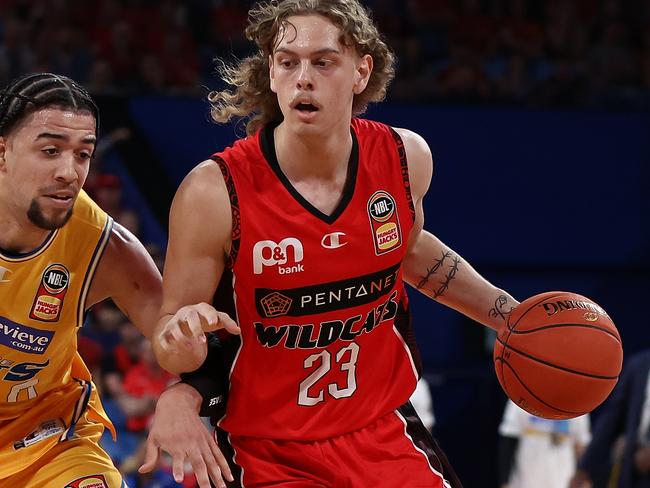 Luke Travers was part of an effective Wildcats bench. Picture: Paul Kane/Getty Images