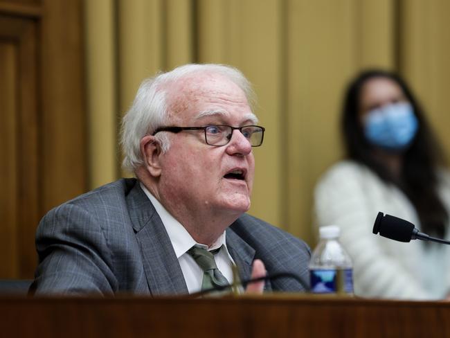 Rep Frank Sensenbrenner, R-WI, speaks during the House Judiciary Subcommittee on Antitrust, Commercial and Administrative Law hearing on "Online Platforms and Market Power" in the Rayburn House office Building on Capitol Hill in Washington, DC on July 29, 2020. (Photo by POOL / AFP)