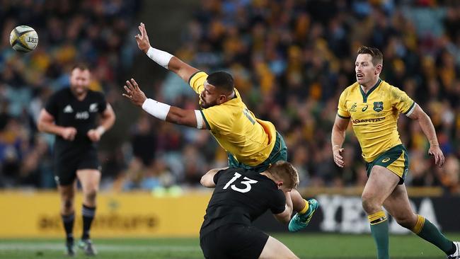 Backup hooker Tolu Latu has paid the price for errant lineout throws. Picture: Getty Images