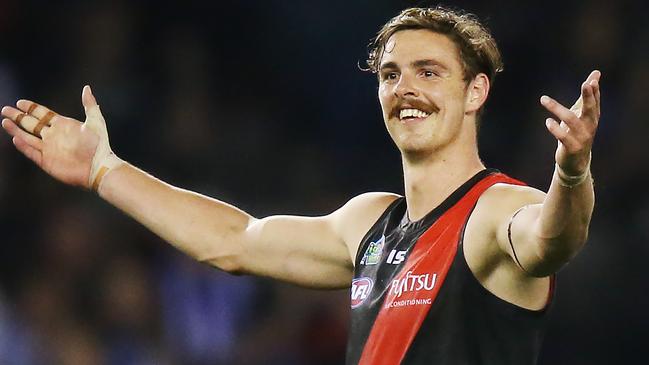 Joe Daniher does his Joe Daniher thing.