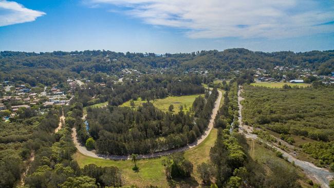 The site at Currumbin Waters where it had been planned to build the 350-apartment GemLife project.