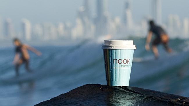 Nook Espresso at Burleigh Heads. Picture: Pieter Aalberts.